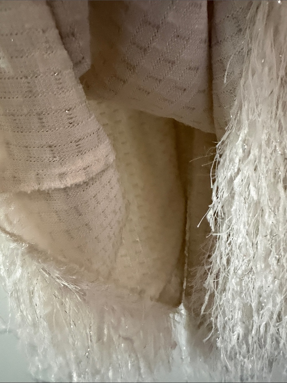 Zara Feather Ivory Spaghetti Strap Mini Dress - Picture 5 of 11